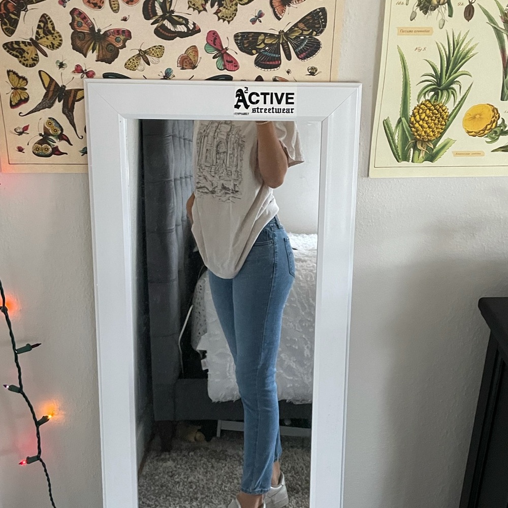 Levi’s 711 skinny jeans sky blue